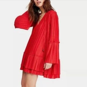 Free People Dress, Size S, Red color!